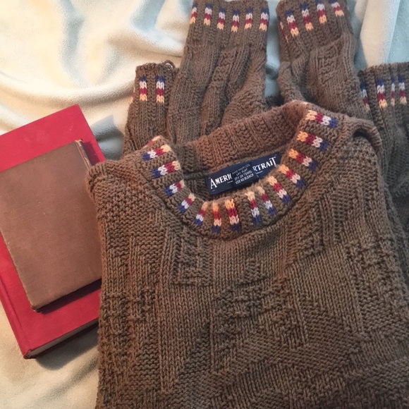 Oversized vintage boyfriend sweater fireplace - Picture 8 of 8